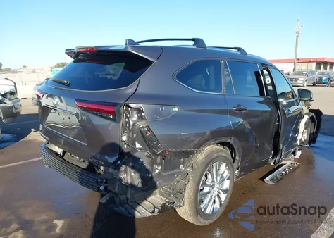 2021 Toyota Highlander Limited from USA, damaged, VIN 5TDYZRAH8MS524291